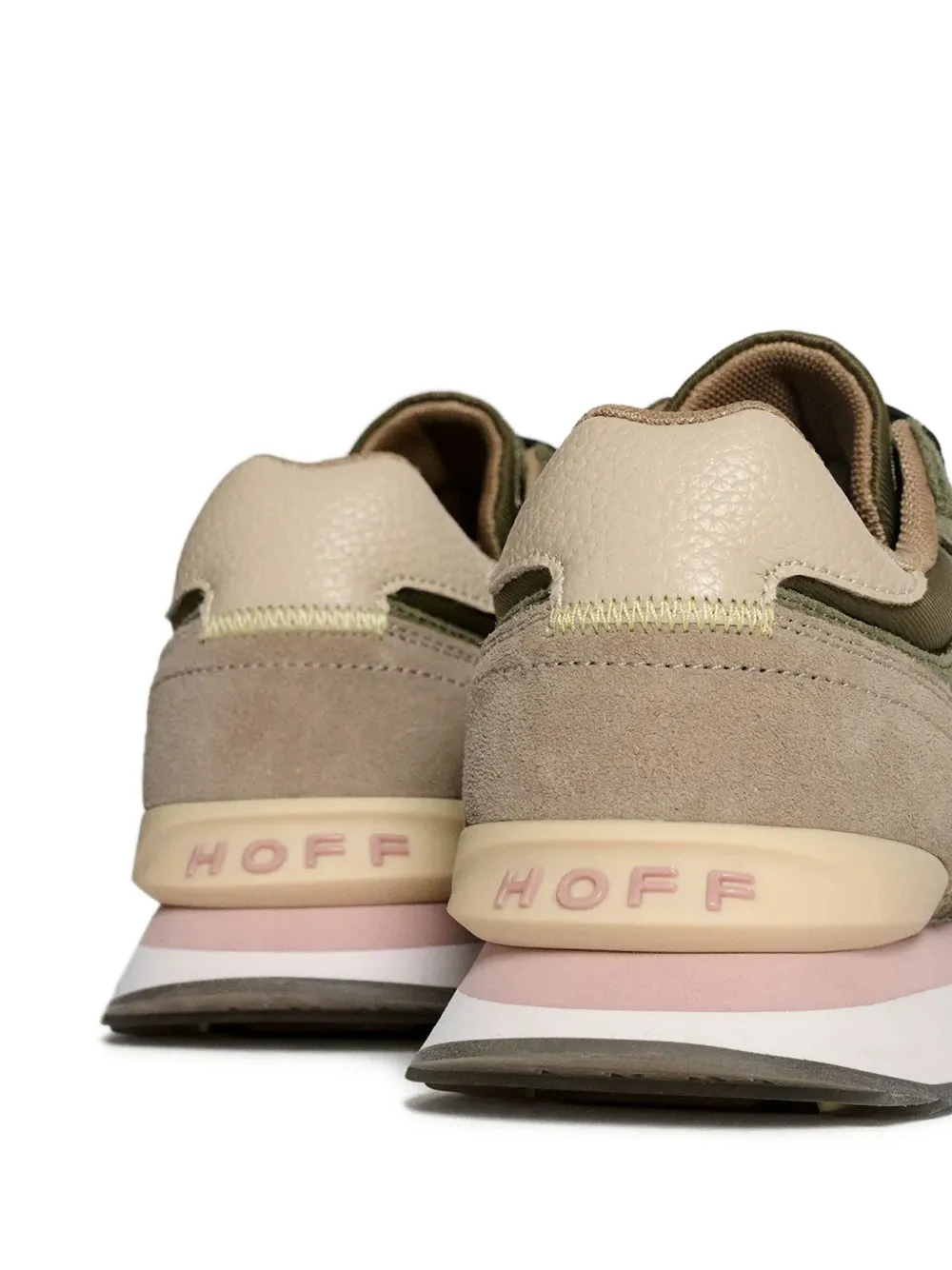 Hoff 30 mm City Los Angeles sneakers met vlakken Groen