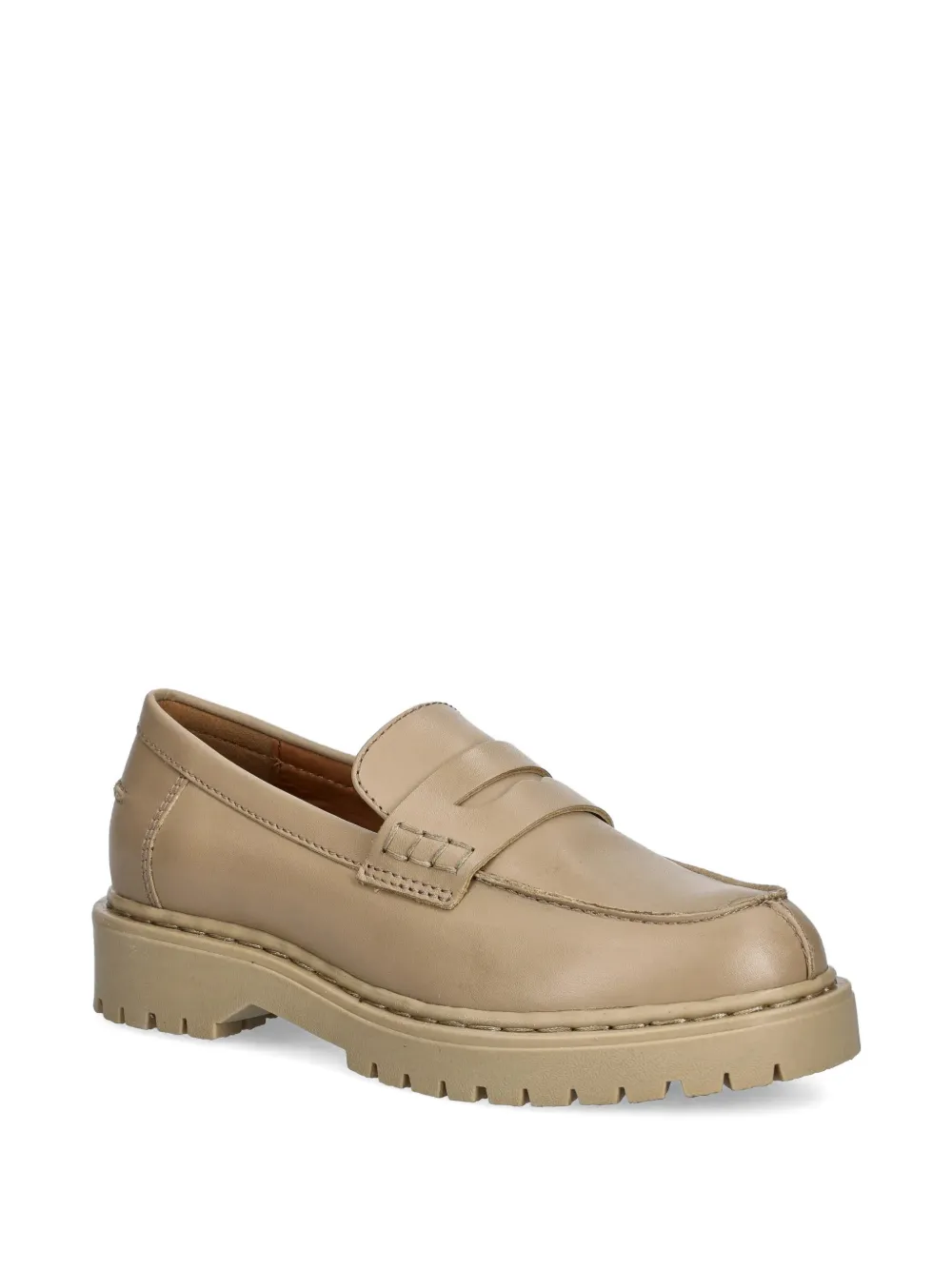 Geox 35mm Bleyze Loafers In Neutral