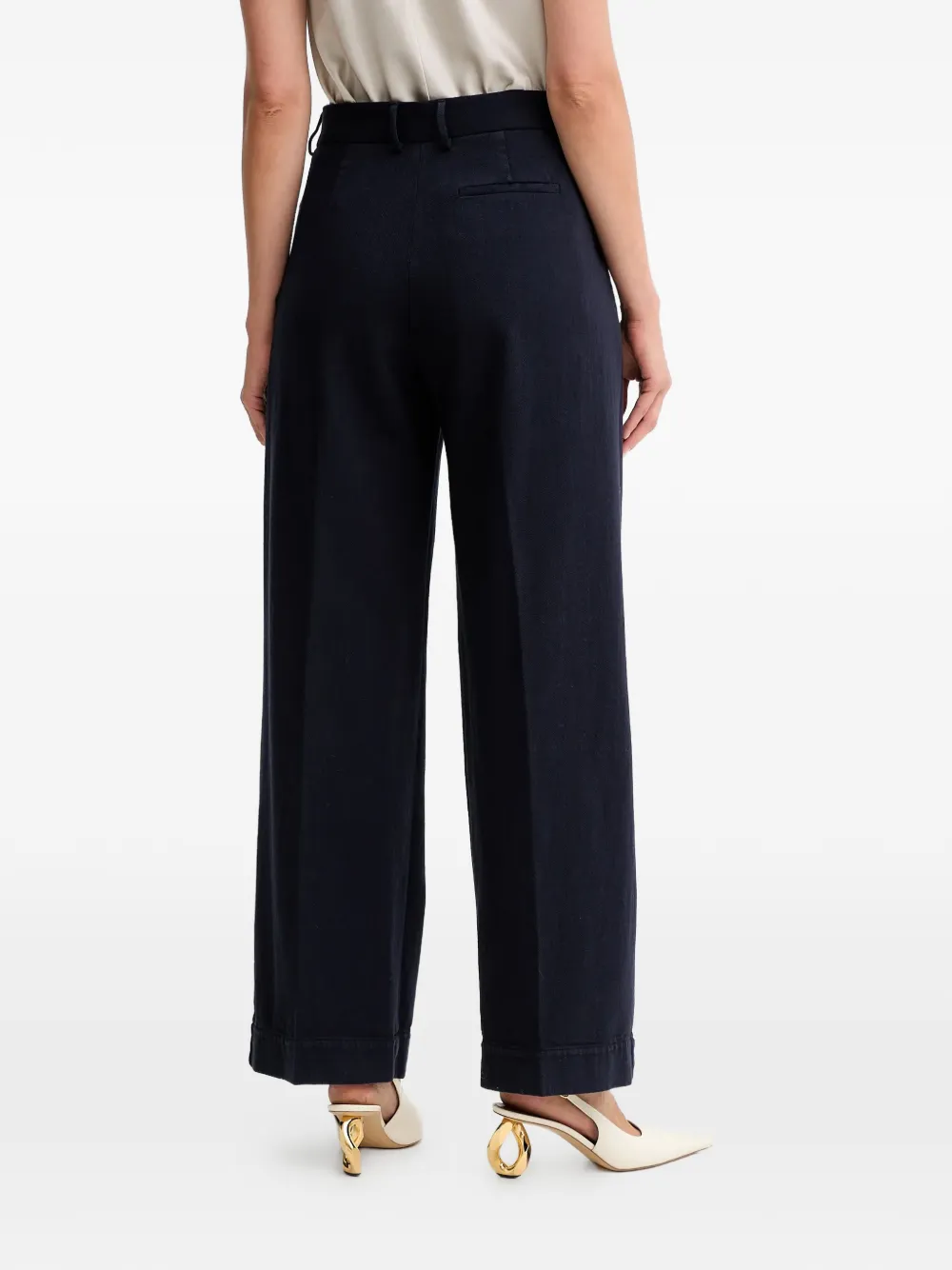 Forte Plooibroek Blauw