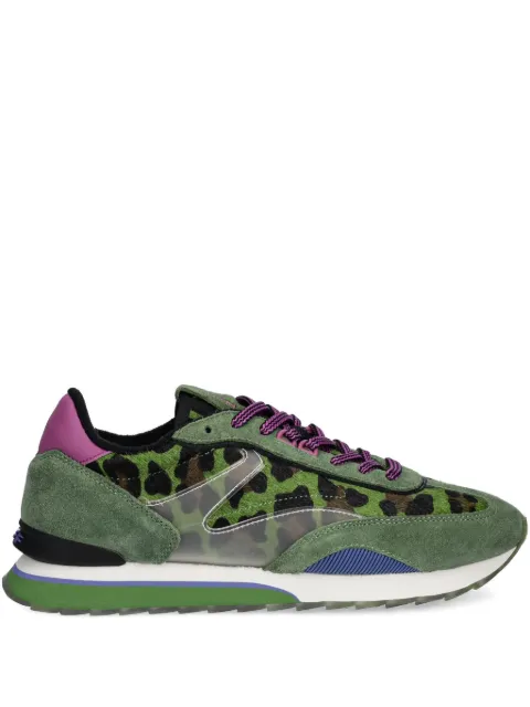 Hoff animal print panelled sneakers 