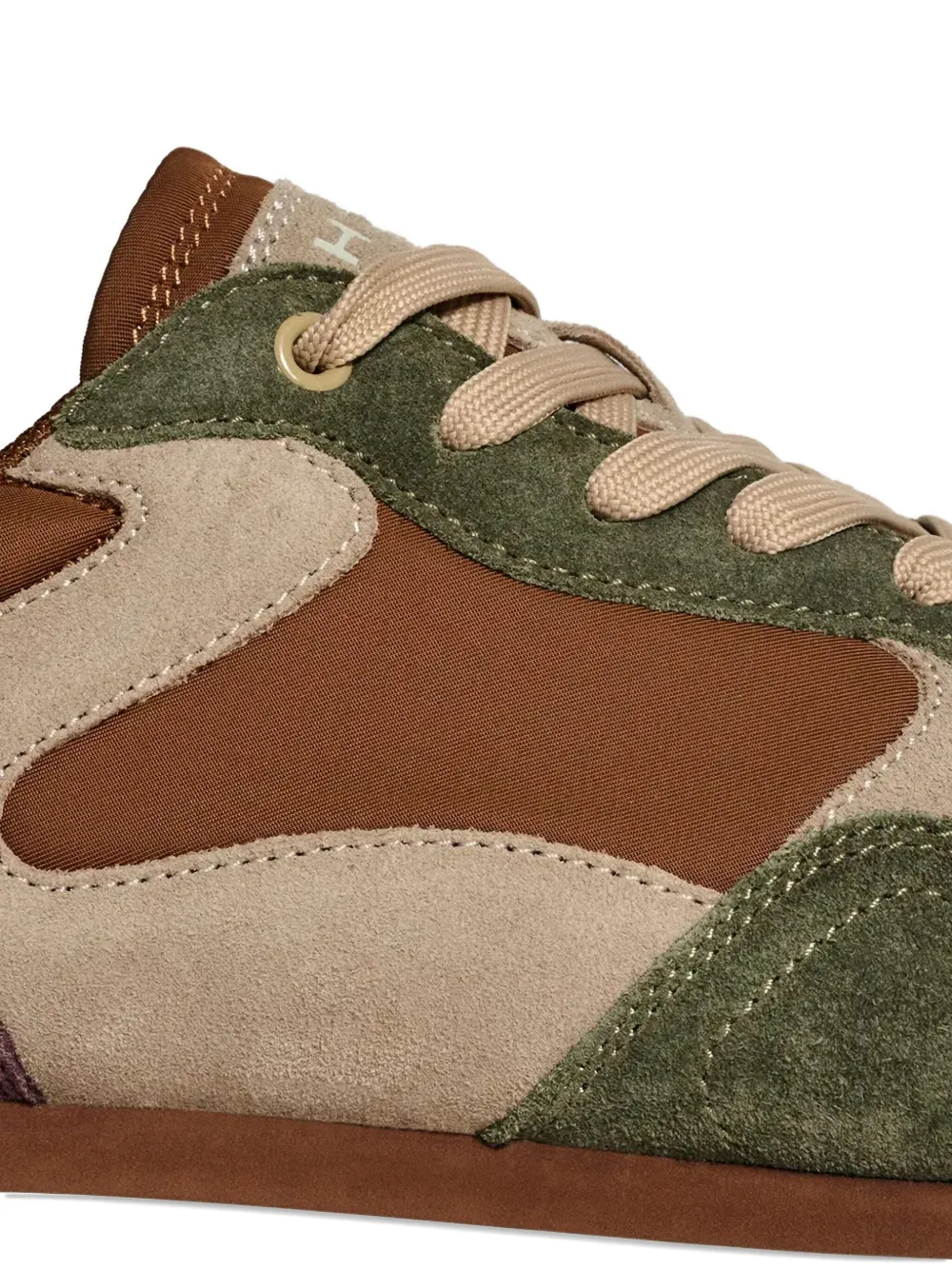 Hoff City Sao Paulo 30mm sneakers met vlakken Bruin