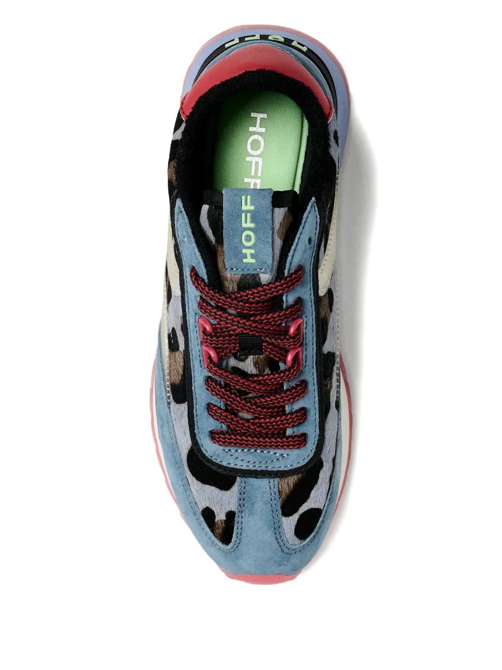 Hoff animal -print sneakers - Blauw
