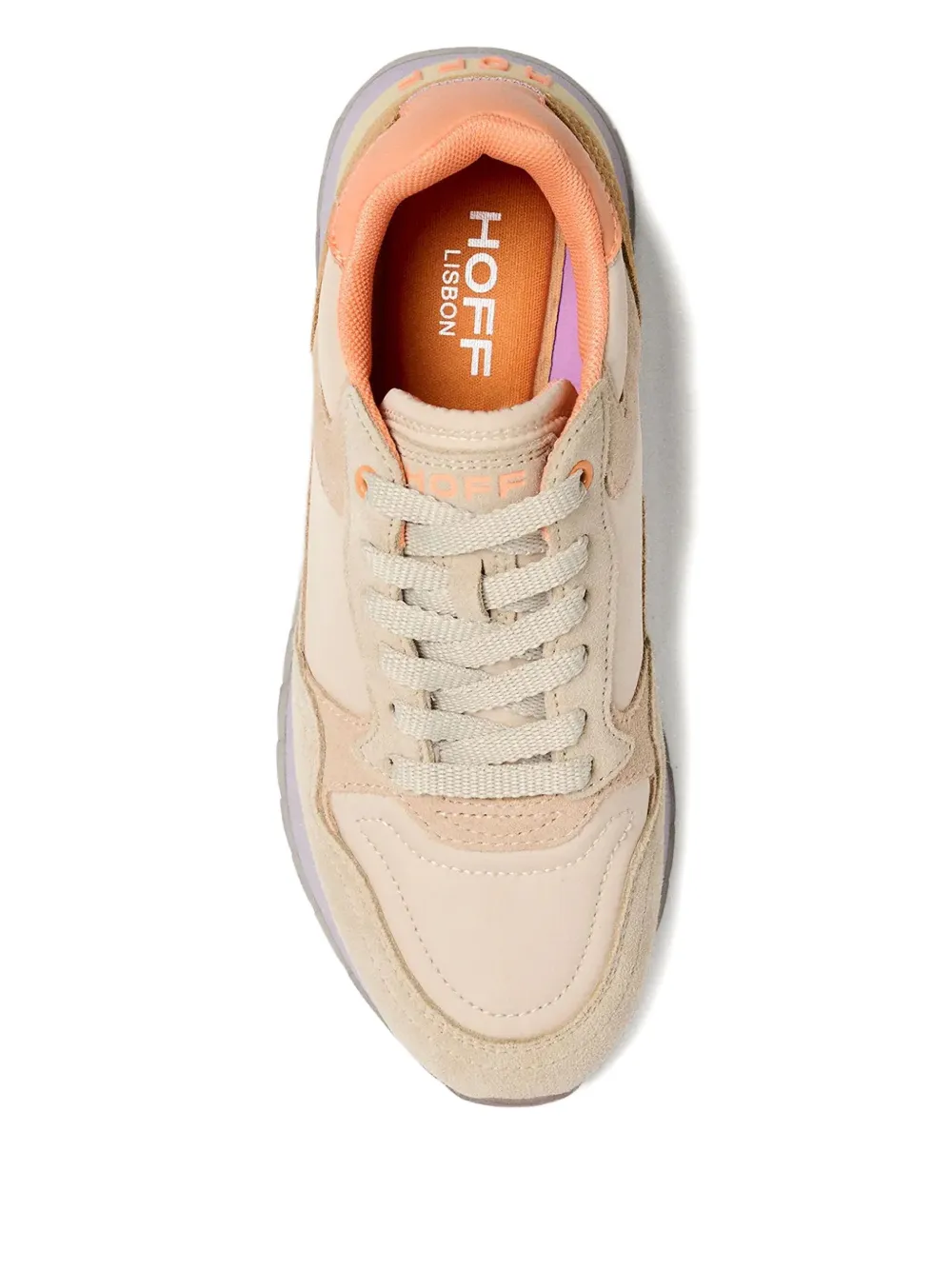 Hoff City Lisbon Lace-up Sneakers In Neutral