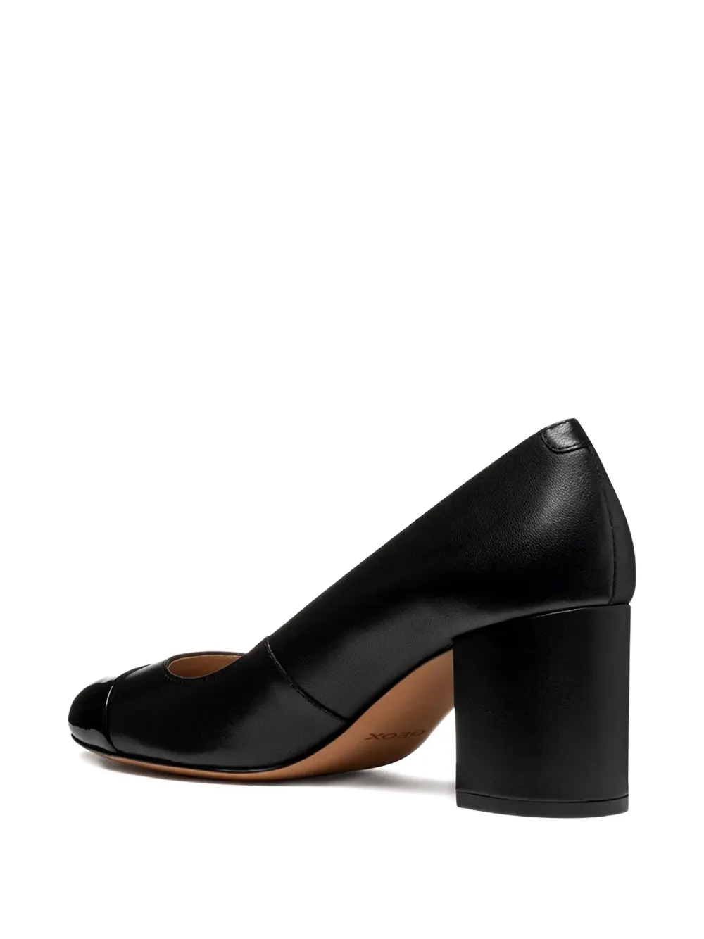 Geox 65mm Virnilisa Heeled Pumps In Black