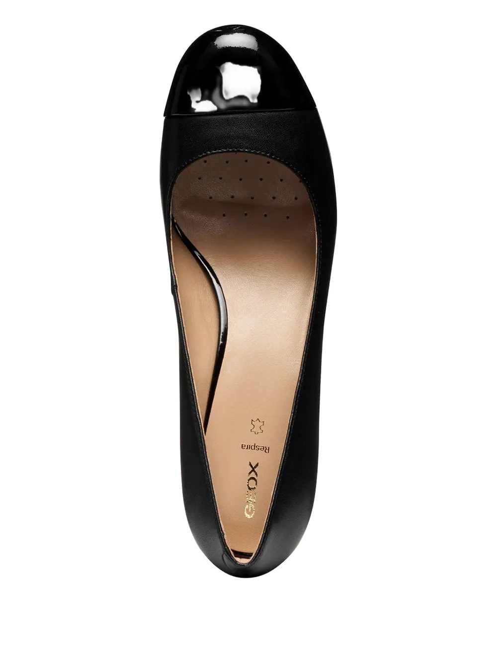 Geox 65mm Virnilisa Heeled Pumps In Black