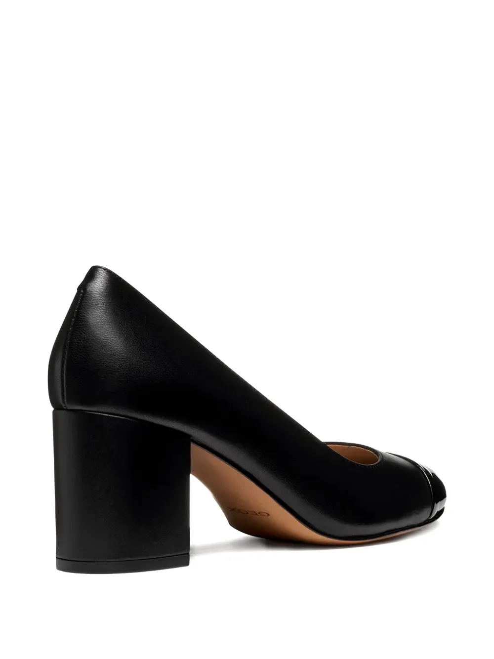 Geox 65mm Virnilisa Heeled Pumps In Black
