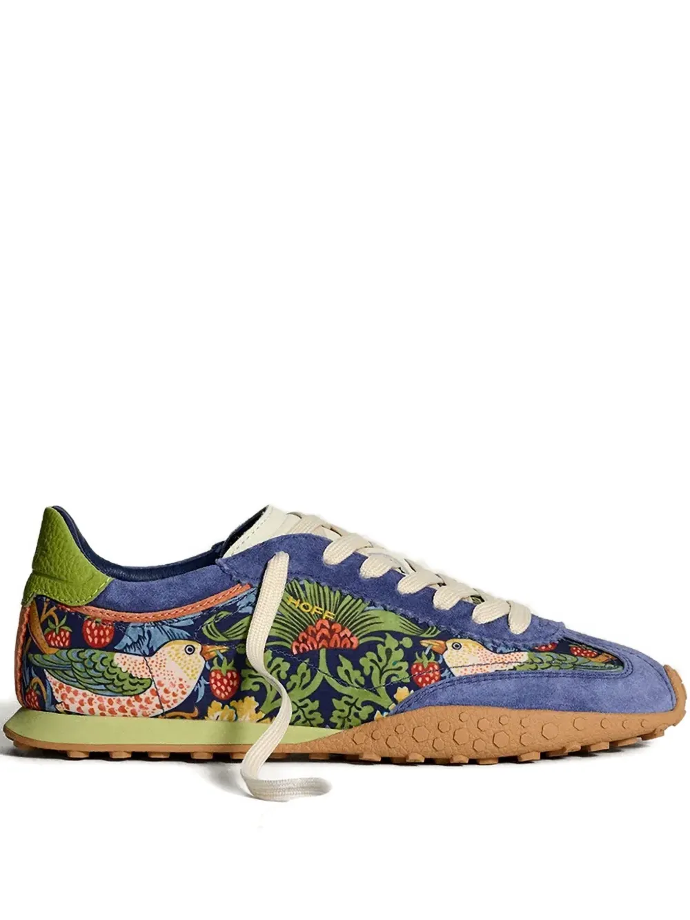 Hoff Bridge Morris Floral-print Sneakers In Blue