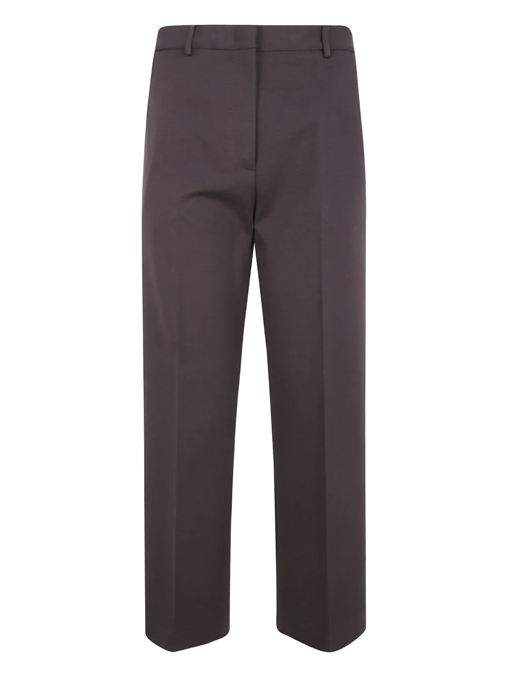 Liviana Conti pressed-crease trousers | Brown | Image 1