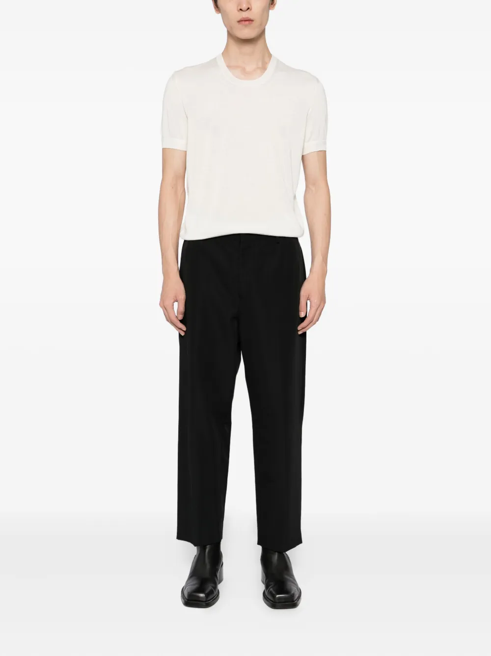 TOM FORD T-shirt met ronde hals - Beige