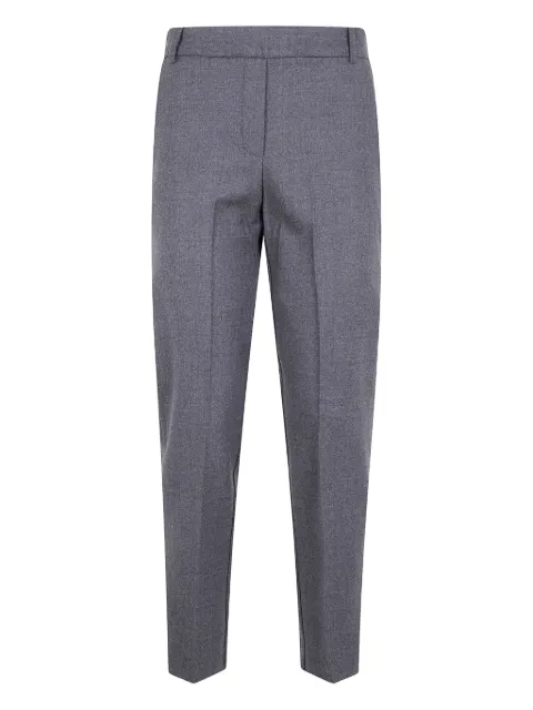 Kiltie elastic-waist trousers
