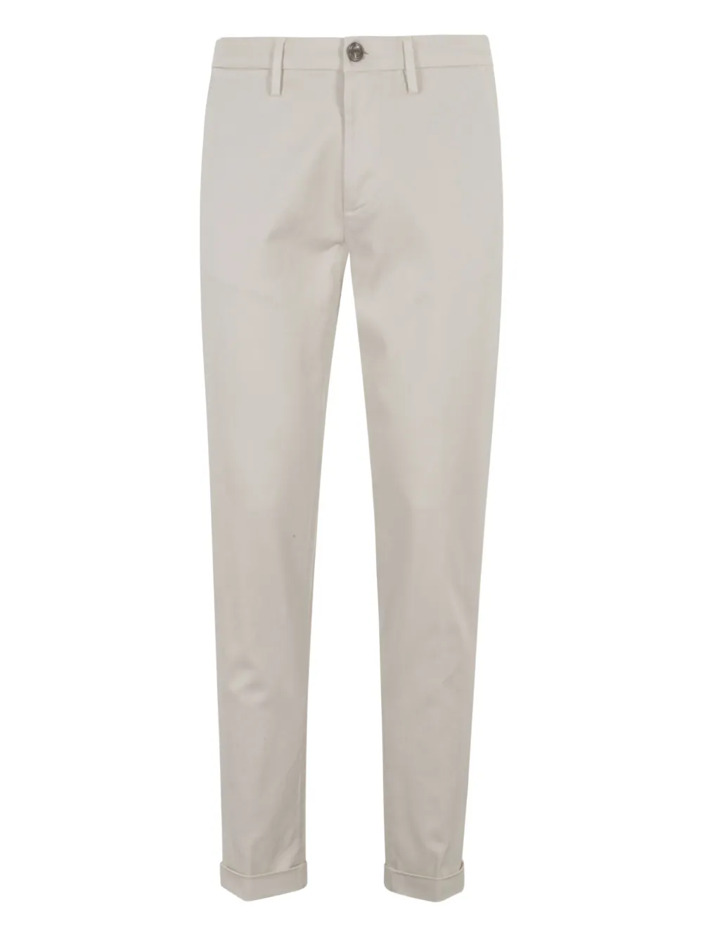Re-Hash Chino met riemlussen en zak Beige