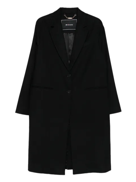 Kiton single-breasted coat