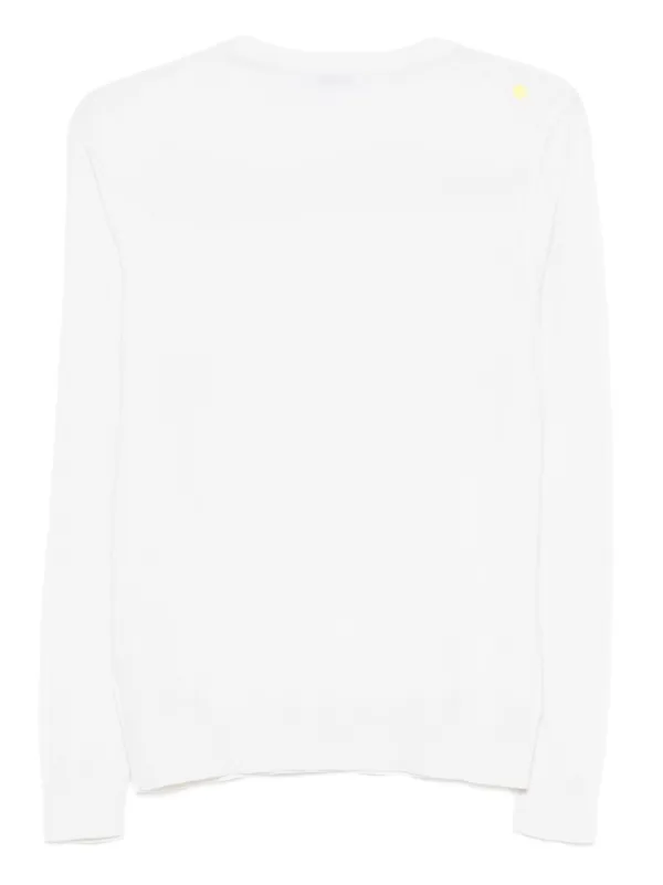 Malo Top a Maniche Lunghe Bianco FARFETCH IT