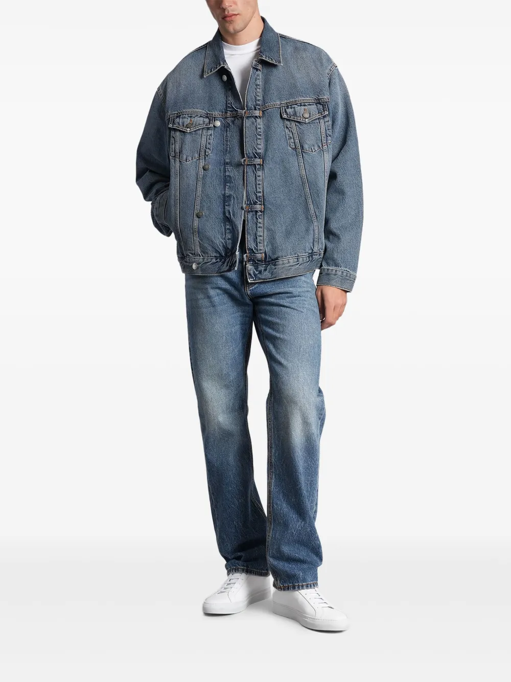 Haikure buttoned jacket | Denim Jackets | Image 2