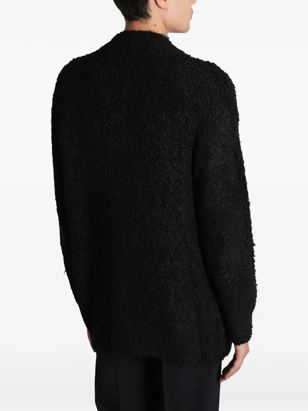 Tagliatore Wollen vest Zwart