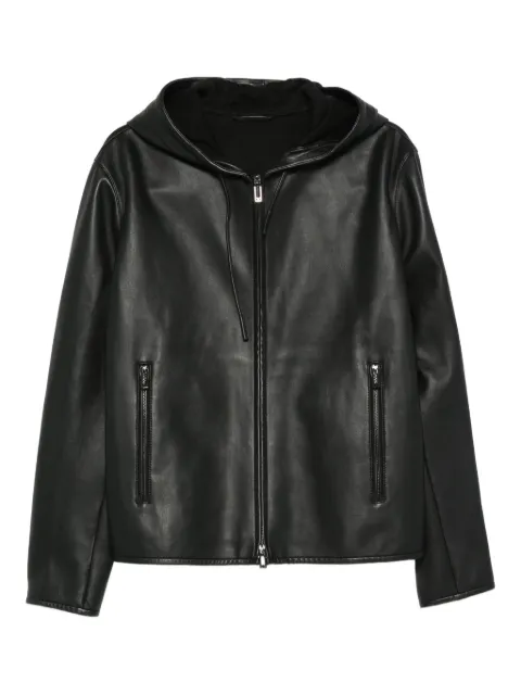 Emporio Armani veste zippée à capuche