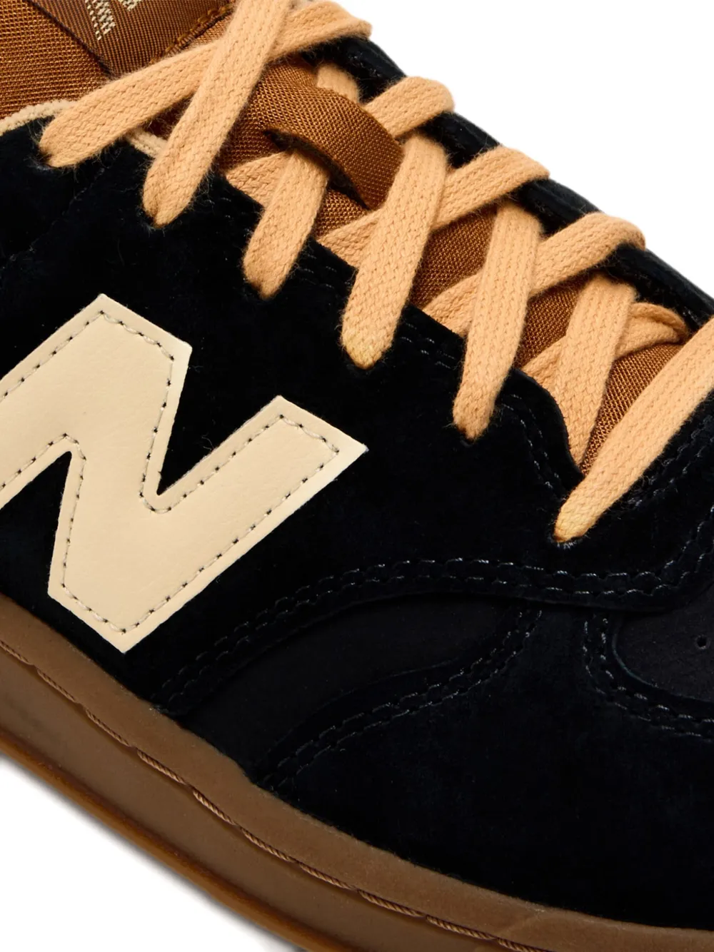 New Balance T500 suede sneakers Black