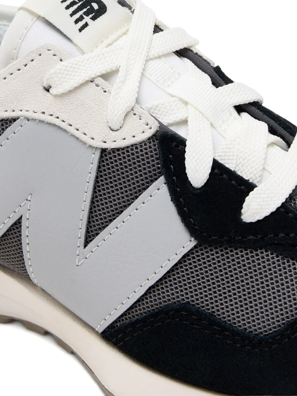 New Balance Kids 327 sneakers met logodetail Zwart