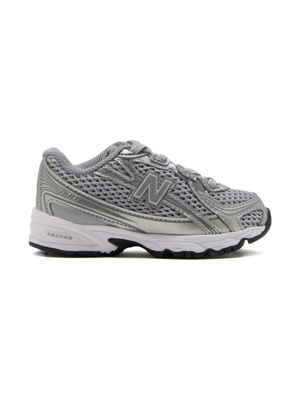 New Balance Kids 140 logo-detail sneakers | Grey | Image 1