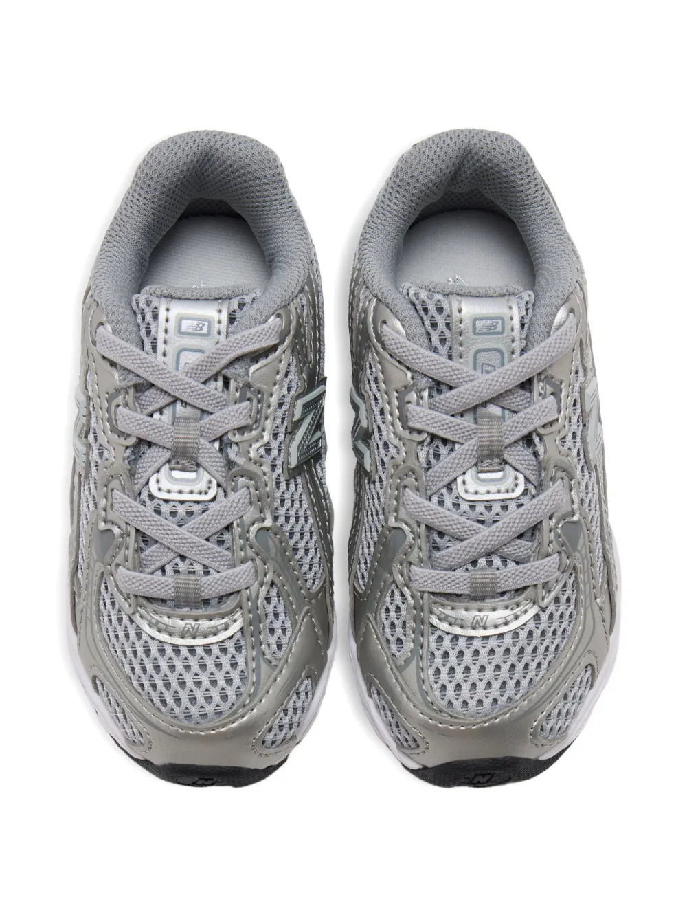 New Balance 140 Logo-detail Sneakers In Gray