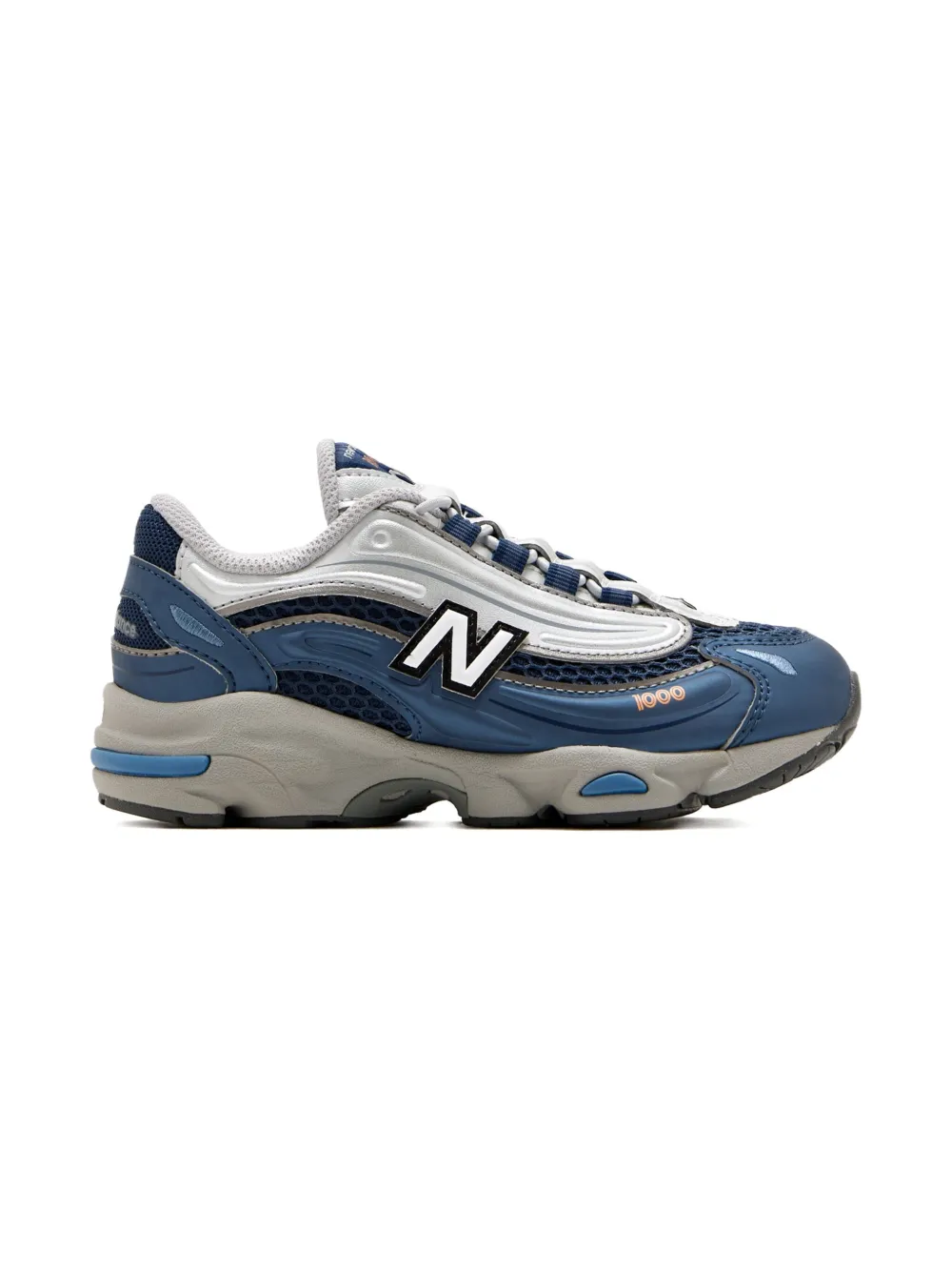 New Balance Kids 1000 logo-detail sneakers Blue