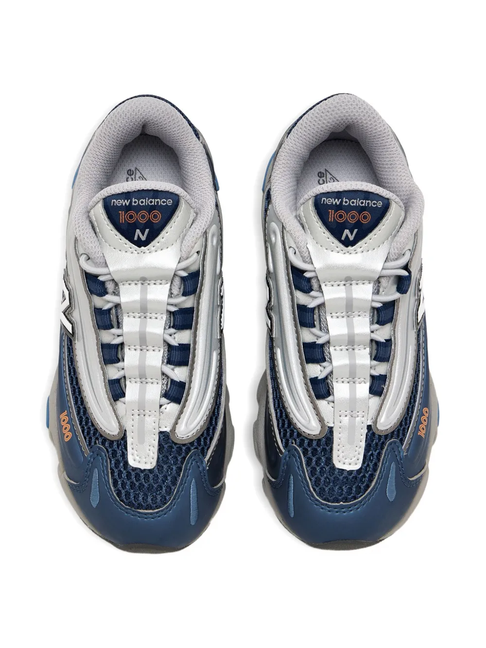 New Balance Kids 1000 logo-detail sneakers Blue