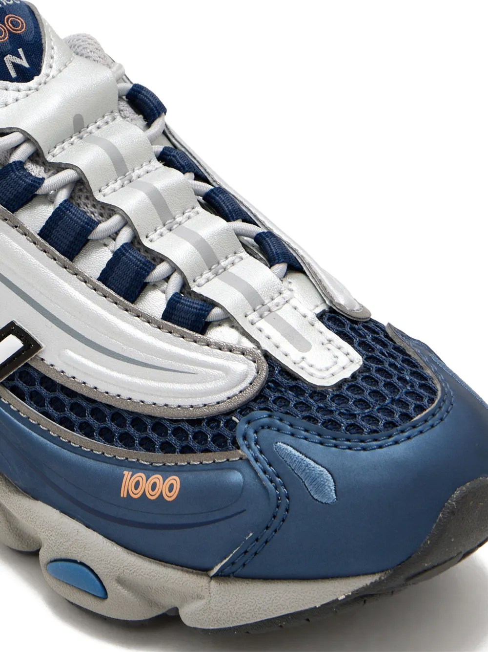 New Balance Kids 1000 sneakers met logodetail Blauw