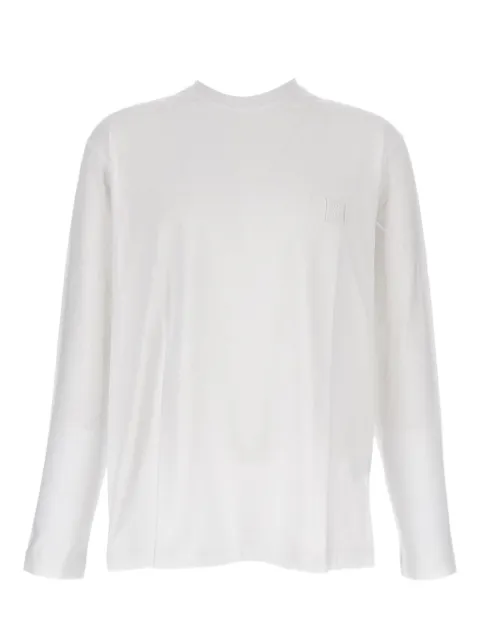 Wooyoungmi logo-patch long-sleeve T-shirt