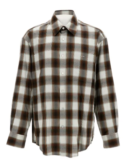 Wooyoungmi checked cotton shirt