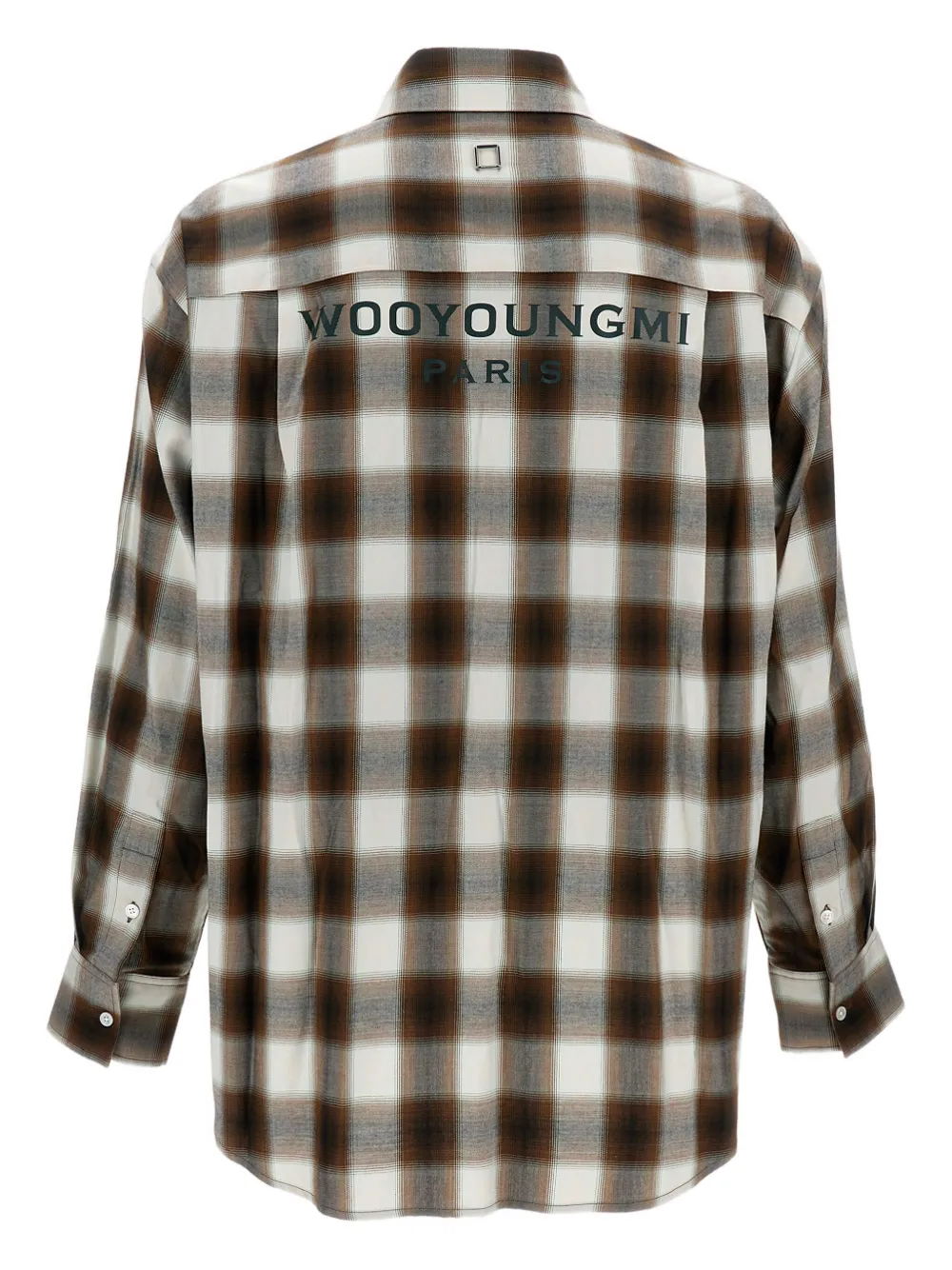 Wooyoungmi checked cotton shirt | Image 2