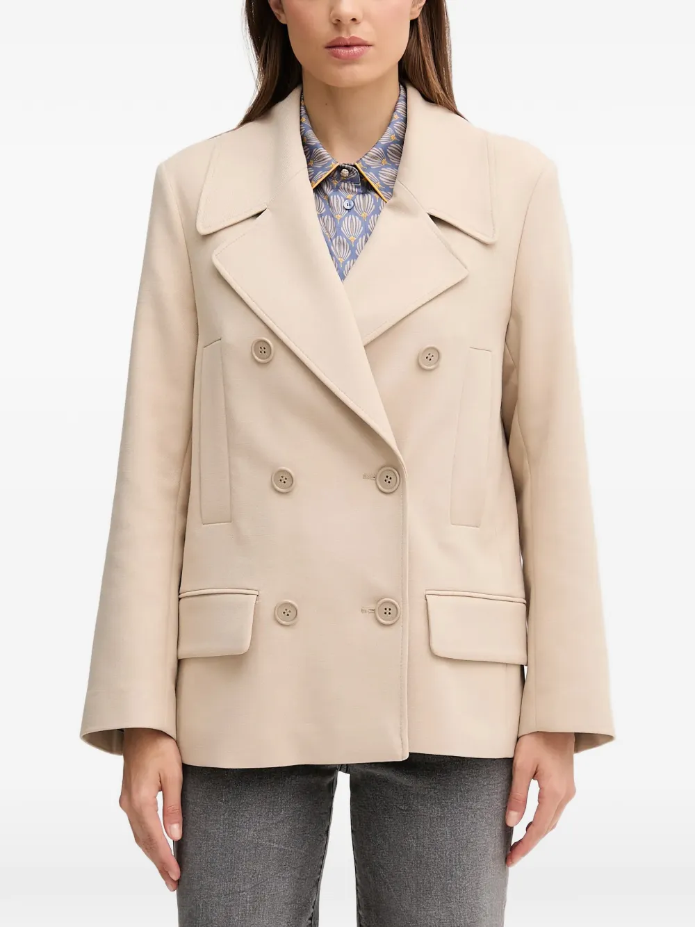 Joop! Conny double-breasted jacket - Toni neutri