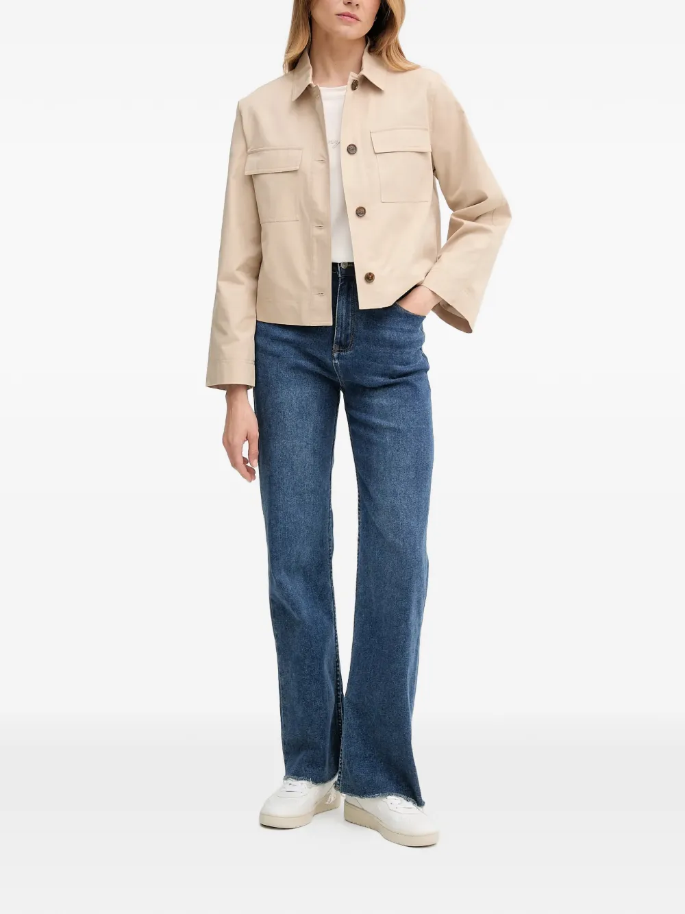  Joop! Odelia Flap-pocket Jacket - Neutrals 