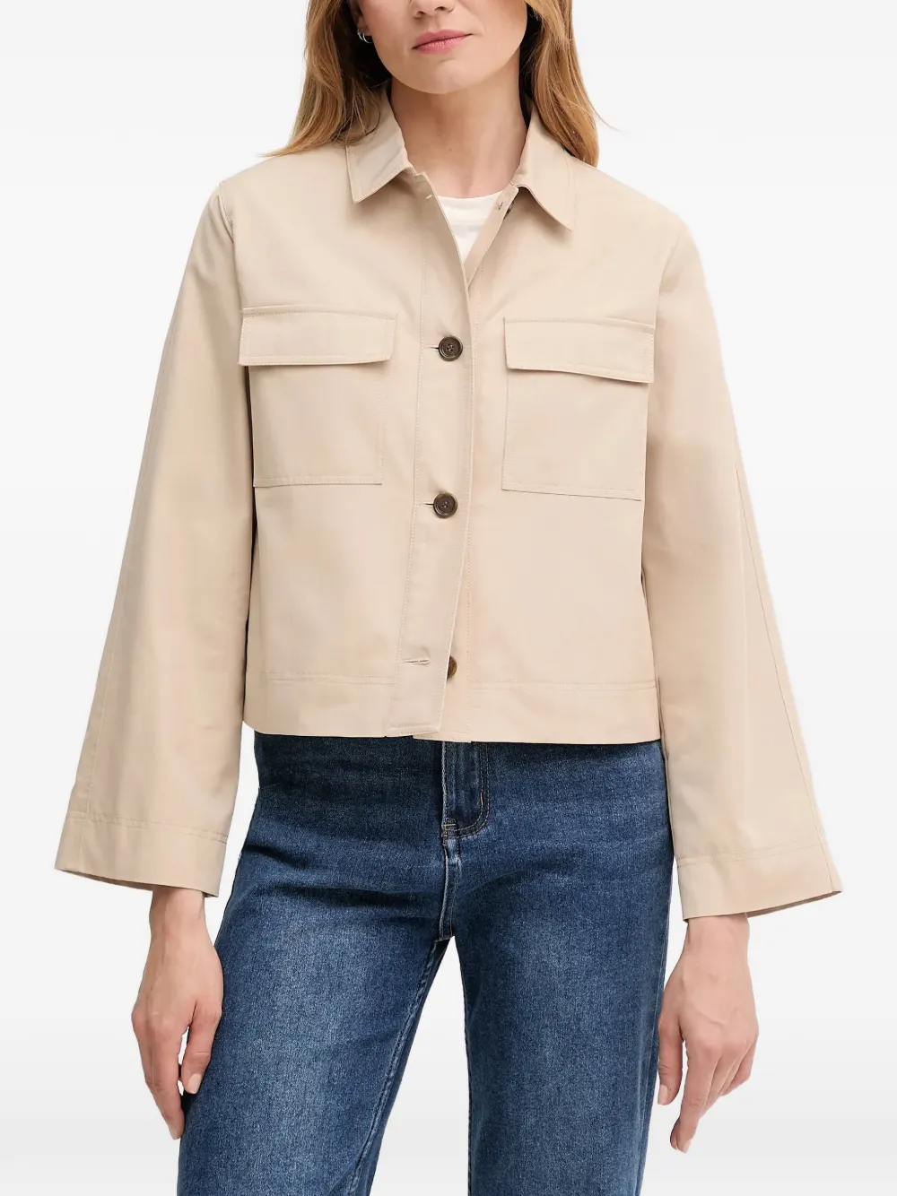 Joop! Odelia flap-pocket jacket - Toni neutri