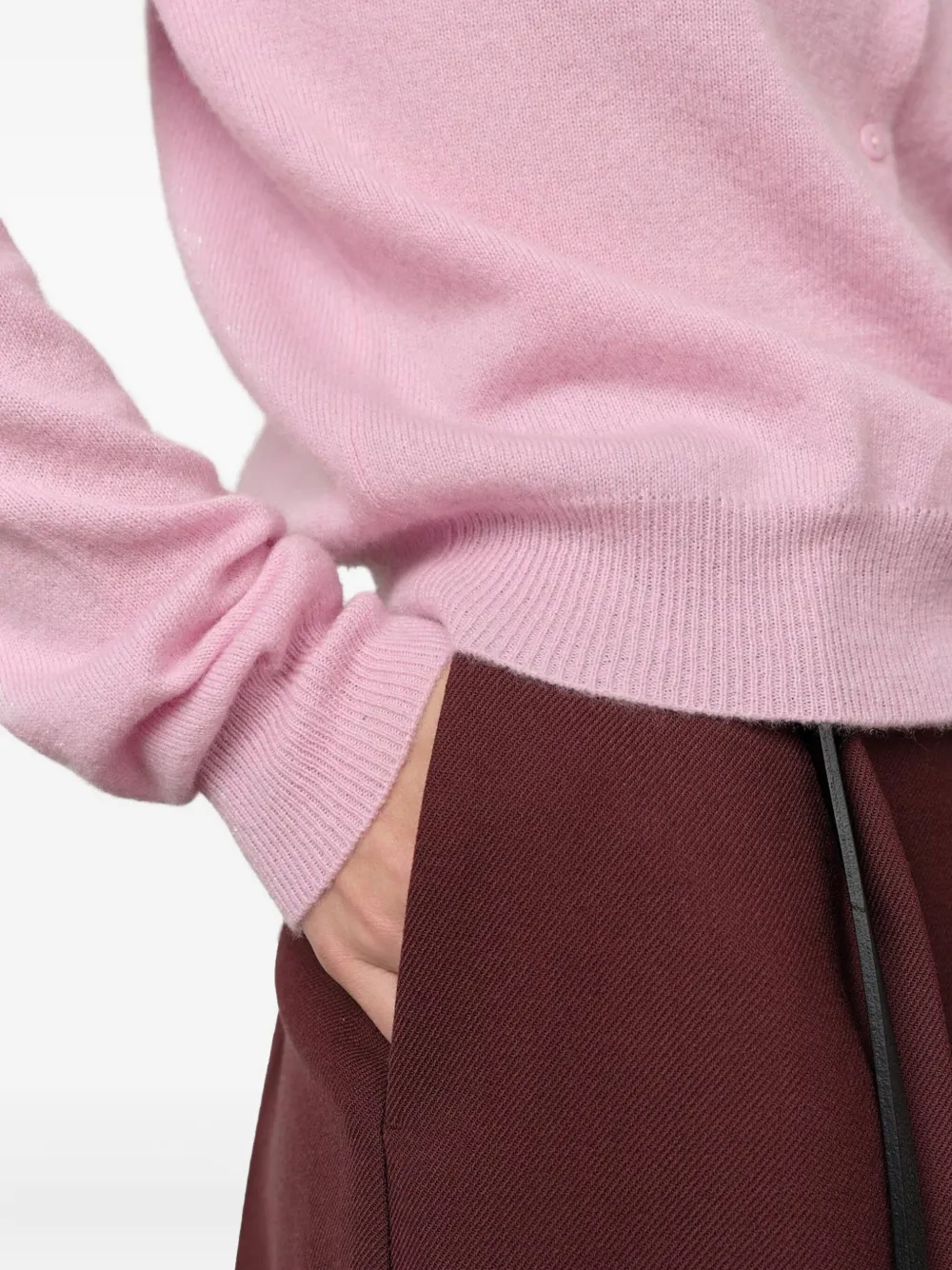 HERSKIND Vest met ronde hals Roze