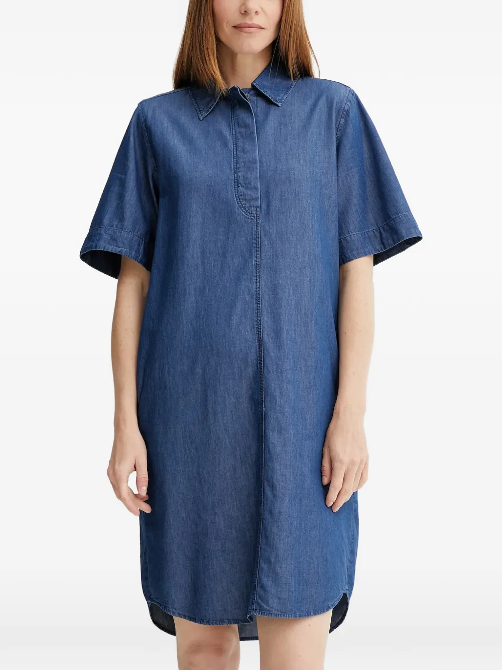 Marc O'Polo Abito corto a maniche corte - Blu