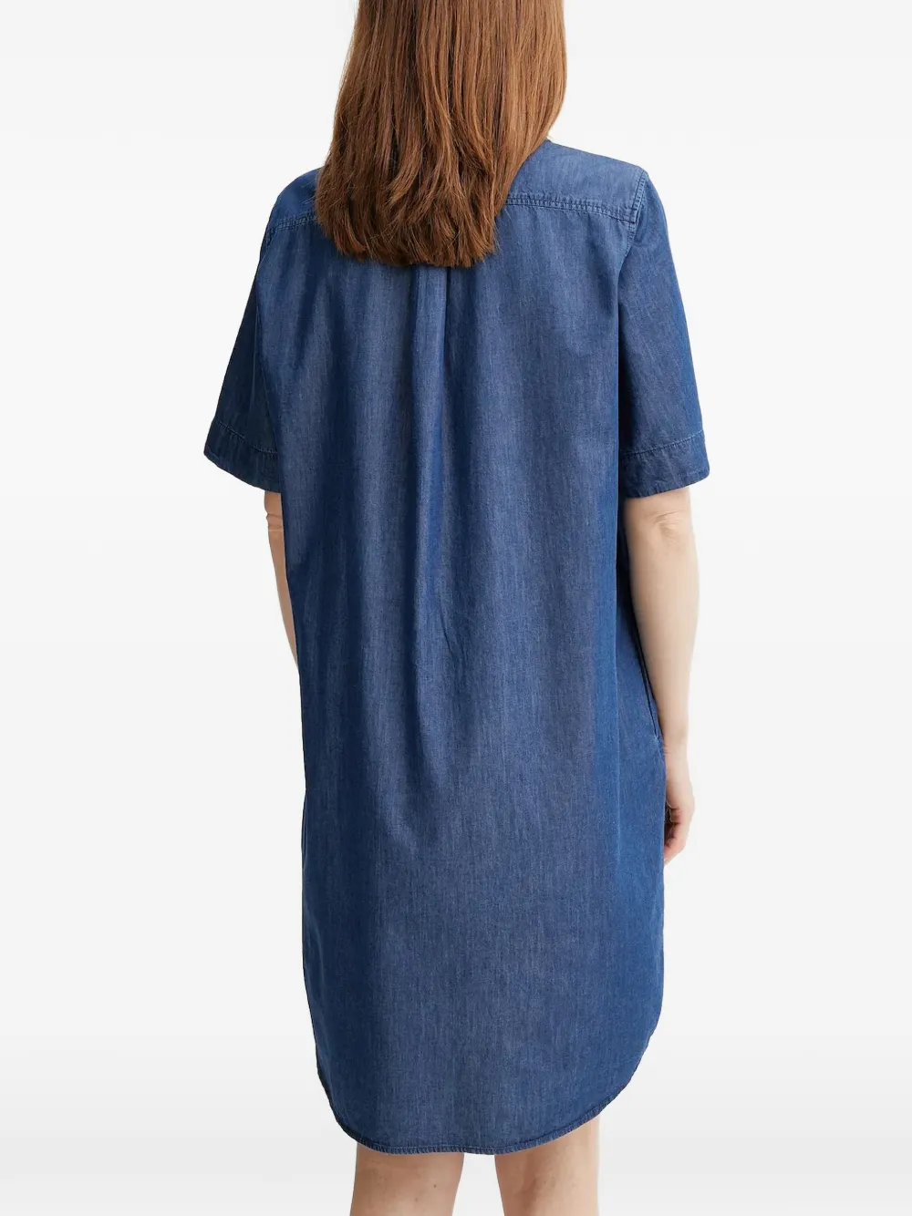 Marc O'Polo Mini-jurk met korte mouwen Blauw