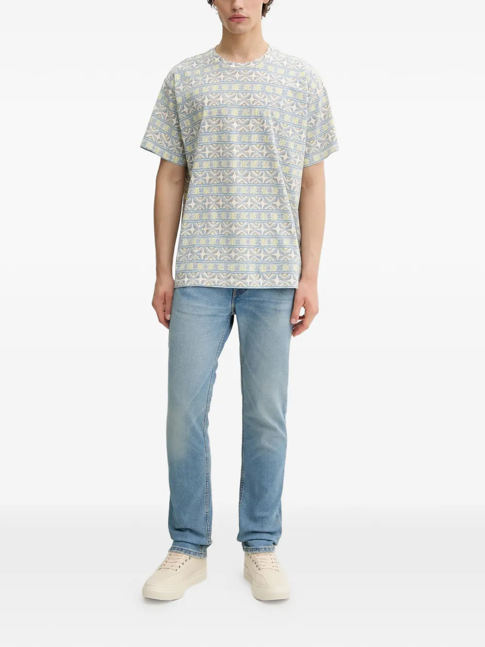 Levi's 511 jeans met riemlussen - Blauw