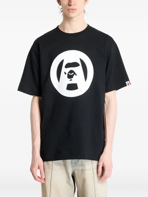 A BATHING APE® Stencil Circle Ape-face T-shirt