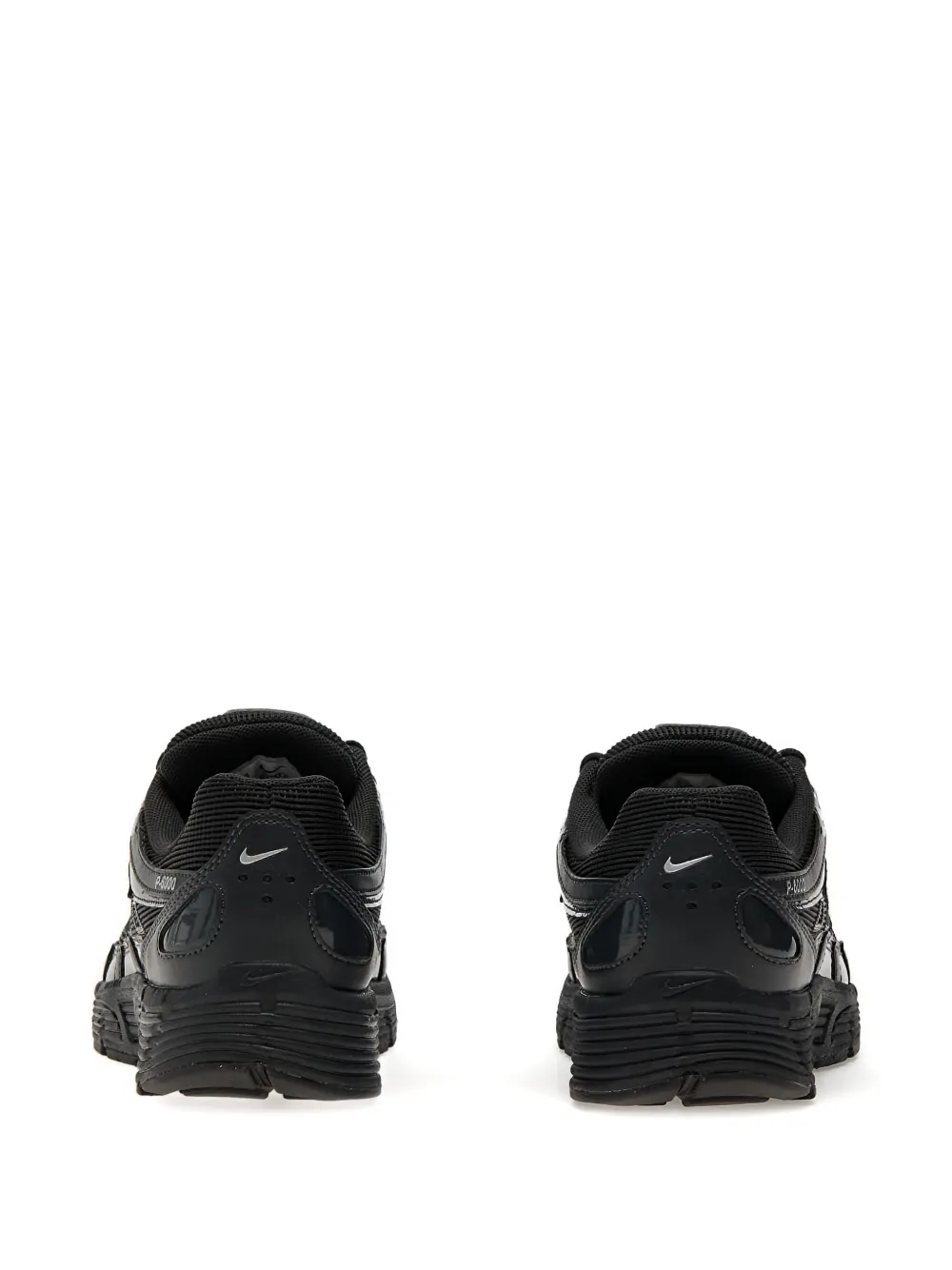 Nike P-6000 patent-strap sneakers Black