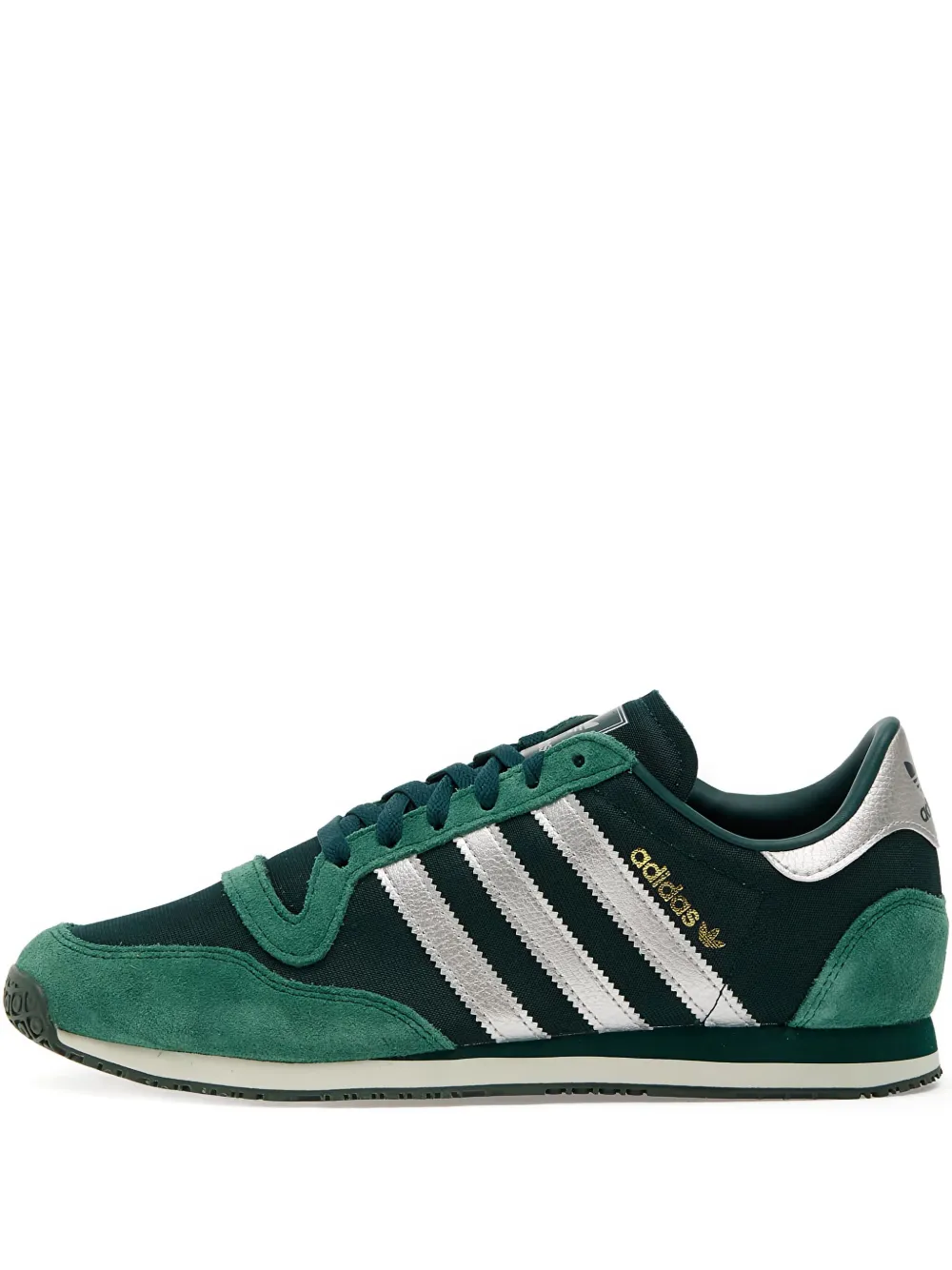 adidas Galaxy OG three-stripe suede sneakers Green