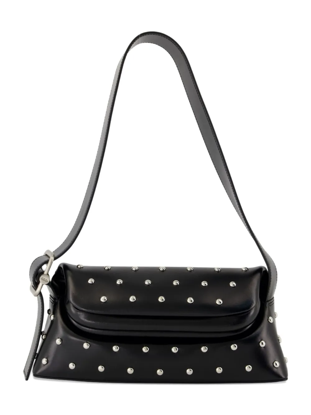 Osoi Folder Brot stud-embellished shoulder bag - Zwart
