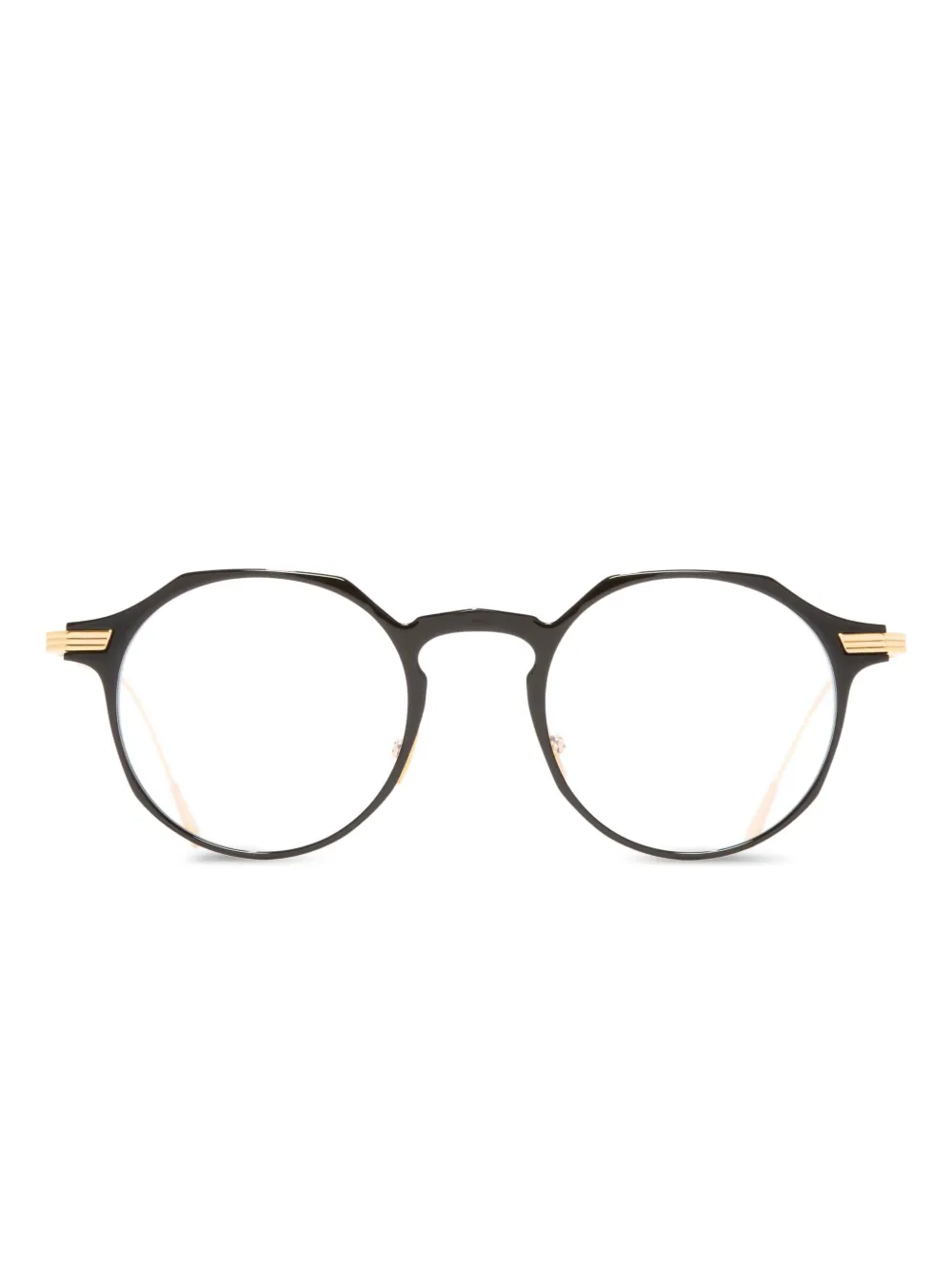 Cutler & Gross round-frame glasses | Black | Image 1