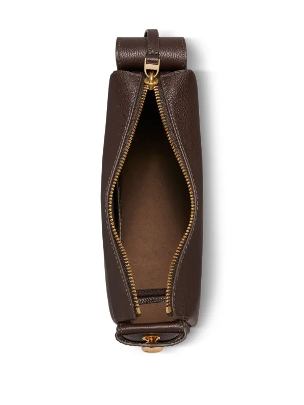 Tory Burch Small Romy Shoulder Bag | Brown | FARFETCH