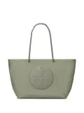 Tory Burch chain-strap logo-plaque tote bag - Neutrals
