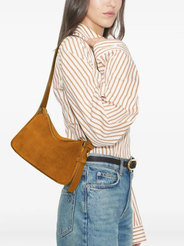Tory Burch Romy スエードショルダーバッグ | ブラウン | FARFETCH JP