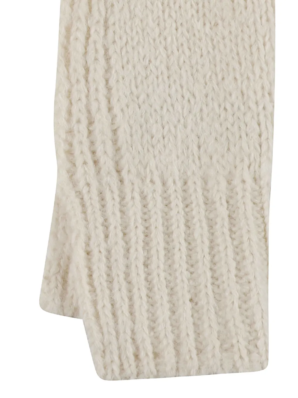 Jil Sander knitted scarf - Beige