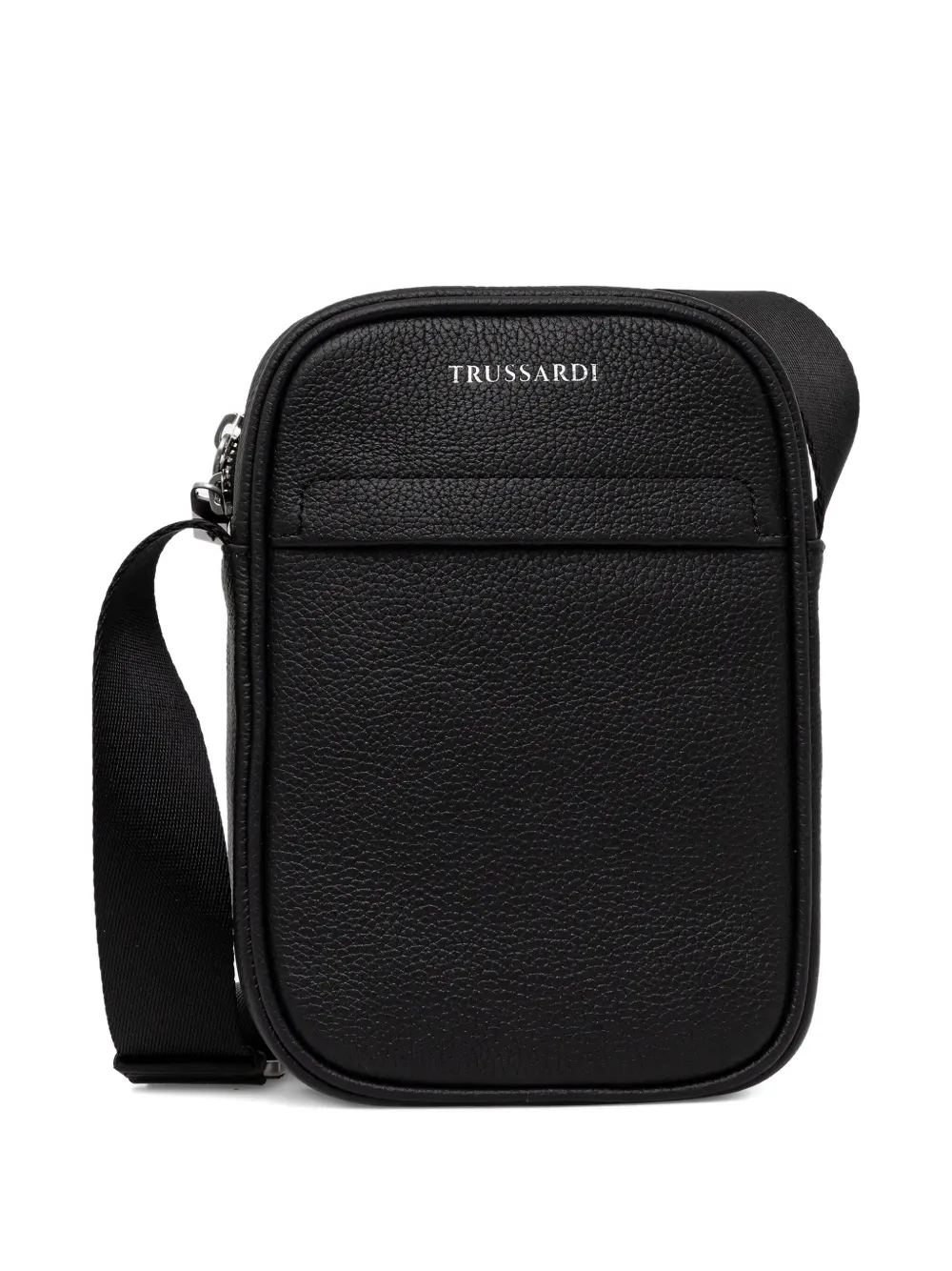 Trussardi Leren messengertas Zwart