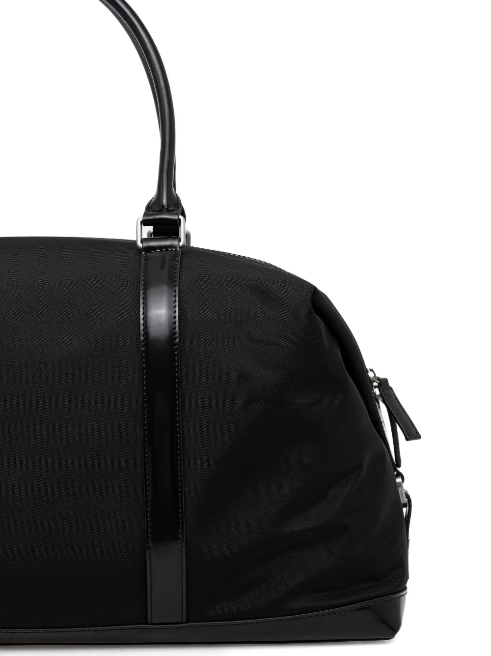 Trussardi Reistas met logoplakkaat Zwart