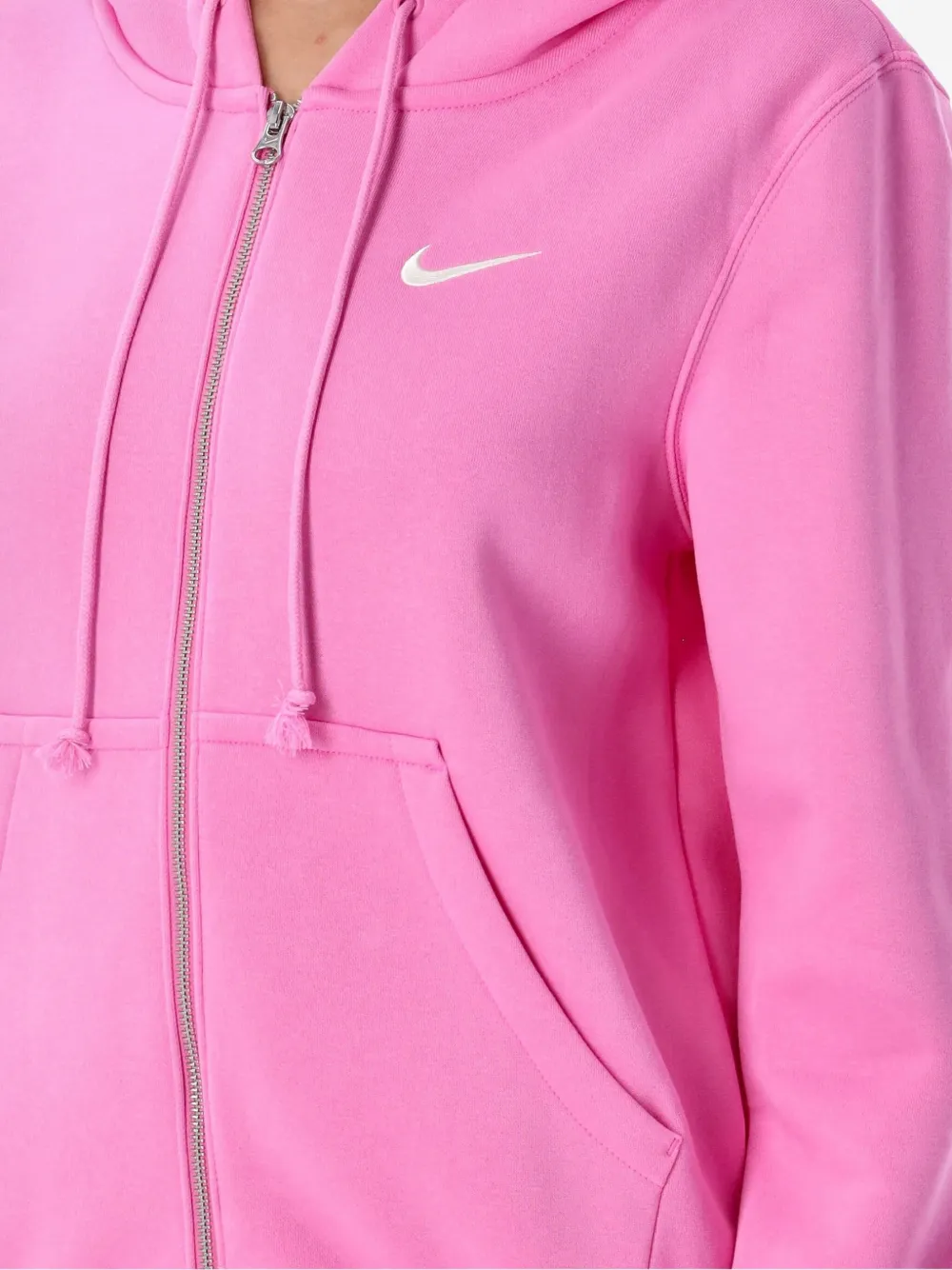 Nike Phoenix hoodie met rits Roze