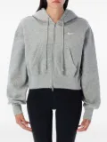 Nike zip-up hooded top - Grey